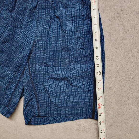 Lululemon Shorts Mens Small Blue Lined Pace Breaker Running Athletic Workout - Picture 4 of 9